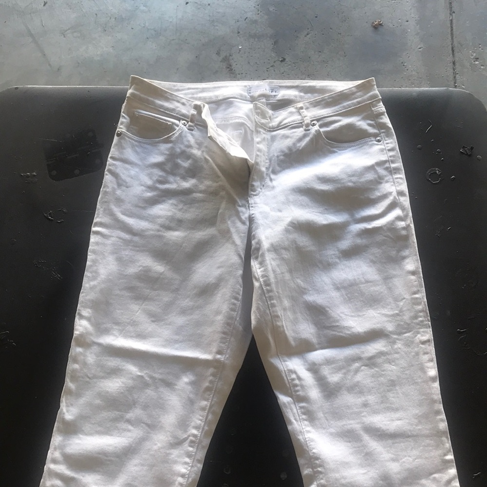 Ann Taylor loft white jeans